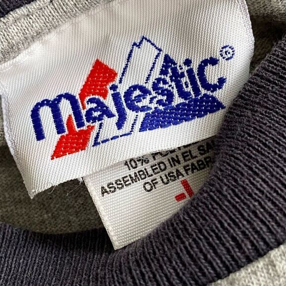 Retro Majestic (L) Colorado Avalanche Patchwork T-Shirt - Picture 4 of 5